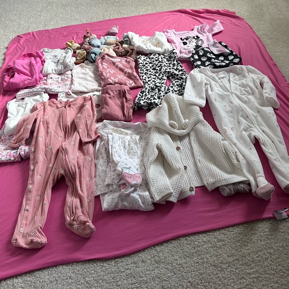 Bundle of Baby Girl’s clothes
